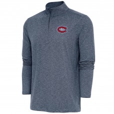 Кофта на короткой молнии Montreal Canadiens Antigua Hunk - Heather Navy