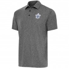 Поло Toronto Maple Leafs Antigua Par - Heather Black