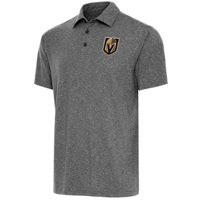 Поло Vegas Golden Knights Antigua Par - Heather Black