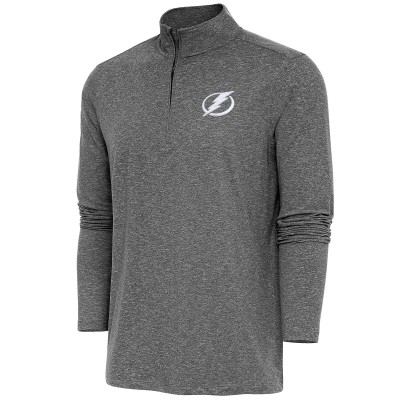 Кофта на молнии Tampa Bay Lightning Antigua Hunk - Heather Black