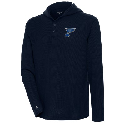 Кофта St. Louis Blues Antigua Strong Hold - Navy