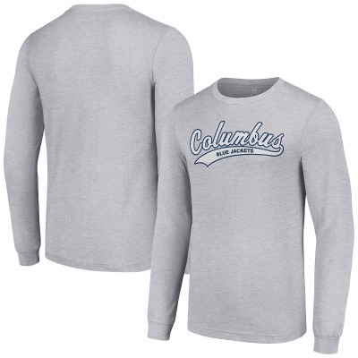 Футболка Columbus Blue Jackets Starter Tailsweep - Heather Gray