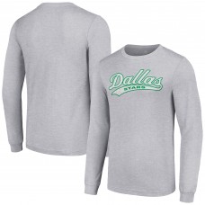 Футболка с длинным рукавом Dallas Stars Starter Tailsweep - Heather Gray
