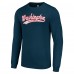 Футболка с длинным рукавом Washington Capitals Starter Tailsweep - Navy