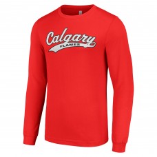 Футболка с длинным рукавом Calgary Flames Starter Tailsweep - Red