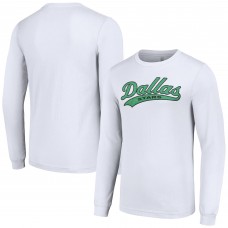 Dallas Stars Starter White Tailsweep T-Shirt