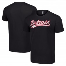 Detroit Red Wings Starter Black Tailsweep T-Shirt
