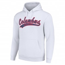 Толстовка Columbus Blue Jackets Starter Tailsweep Fleece Tri-Blend - White