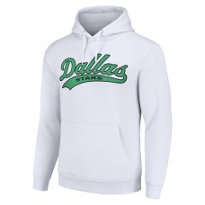 Толстовка Dallas Stars Starter Tailsweep Fleece Tri-Blend - White