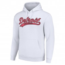 Толстовка Толстовка Detroit Red Wings Starter Tailsweep Fleece Tri-Blend - White