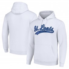 Толстовка St. Louis Blues Starter Tailsweep Fleece Tri-Blend - White