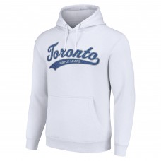 Толстовка Toronto Maple Leafs Starter Tailsweep Fleece Tri-Blend - White