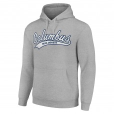 Толстовка Columbus Blue Jackets Starter Tailsweep Fleece Tri-Blend - Heather Gray