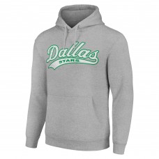 Толстовка Dallas Stars Starter Tailsweep Fleece Tri-Blend - Heather Gray