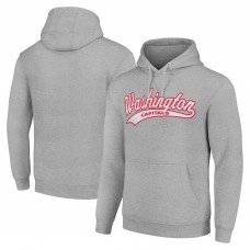 Толстовка Washington Capitals Starter Tailsweep Fleece Tri-Blend - Heather Gray
