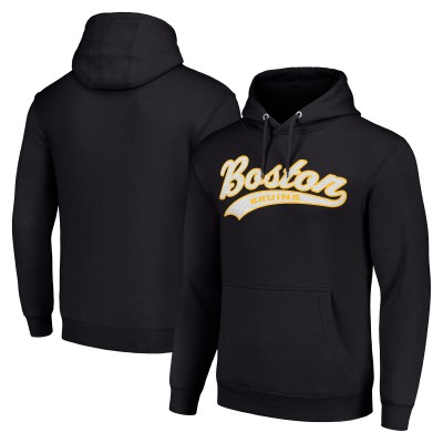 Толстовка Boston Bruins Starter Tailsweep Fleece Tri-Blend - Black