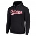 Толстовка Chicago Blackhawks Starter Tailsweep Fleece Tri-Blend - Black