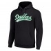 Толстовка Dallas Stars Starter Tailsweep Fleece Tri-Blend - Black