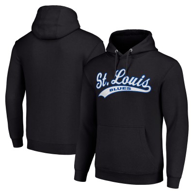 Толстовка St. Louis Blues Starter Tailsweep Fleece Tri-Blend - Black