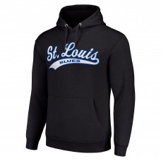 Толстовка St. Louis Blues Starter Tailsweep Fleece Tri-Blend - Black