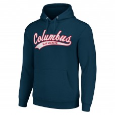 Толстовка Columbus Blue Jackets Starter Tailsweep Fleece Tri-Blend - Navy