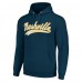 Толстовка Nashville Predators Starter Tailsweep Fleece Tri-Blend - Navy