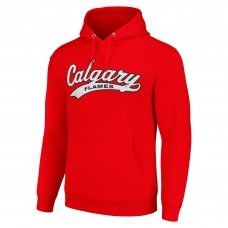 Толстовка Calgary Flames Starter Tailsweep Fleece Tri-Blend - Red