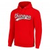 Толстовка Chicago Blackhawks Starter Tailsweep Fleece Tri-Blend - Red