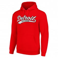Толстовка Толстовка Detroit Red Wings Starter Tailsweep Fleece Tri-Blend - Red