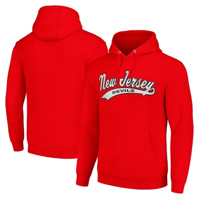 Толстовка New Jersey Devils Starter Tailsweep Fleece Tri-Blend - Red