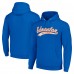 Толстовка Edmonton Oilers Starter Royal Tailsweep Fleece Tri-Blend