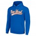 Толстовка New York Islanders Starter Tailsweep Fleece Tri-Blend - Royal