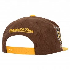 Бейсболка Boston Bruins Mitchell & Ness 100th Anniversary Collection 60th Anniversary - Brown/Gold