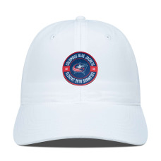 Женская бейсболка Columbus Blue Jackets Levelwear White Haven