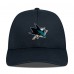 Бейсболка San Jose Sharks Levelwear Black Zephyr
