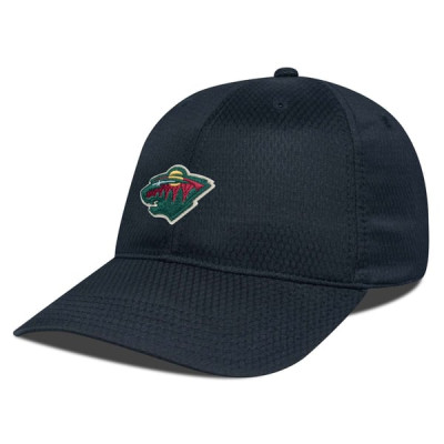 Бейсболка Minnesota Wild Levelwear Black Matrix