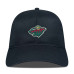 Бейсболка Minnesota Wild Levelwear Black Matrix