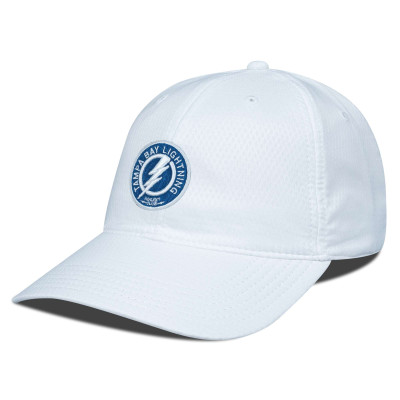 Бейсболка Tampa Bay Lightning Levelwear White Matrix