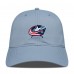 Бейсболка Columbus Blue Jackets Levelwear Matrix - Gray
