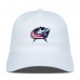 Бейсболка Columbus Blue Jackets Levelwear Matrix - White