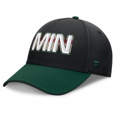 Бейсболка Minnesota Wild Levelwear Matrix - Black