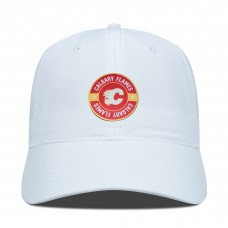 Бейсболка Calgary Flames Levelwear Crest - White