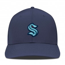 Бейсболка Seattle Kraken Levelwear Navy Rise
