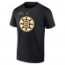 Футболка Brad Marchand Boston Bruins Authentic Stack Name & Number - Black