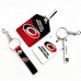 Брелок Carolina Hurricanes Leather Three-Piece Gift Pack with Personalized