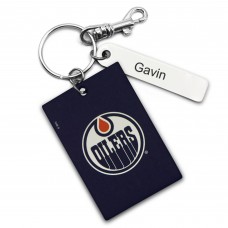 Брелок Edmonton Oilers Leather Three-Piece Gift Pack with Personalized