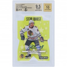 Patrick Kane Chicago Blackhawks Autographed 2019-20 Upper Deck Synergy Star Quest #SQ-17 Beckett Fanatics Witnessed Authenticated 9.5/10 Card