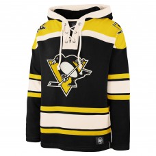 Pittsburgh Penguins 47 Black Big & Tall Superior Lacer Pullover Hoodie Pittsburgh Penguins 47 Black Big & Tall Superior Lacer Pullover Hoodie