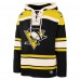 Pittsburgh Penguins 47 Black Big & Tall Superior Lacer Pullover Hoodie