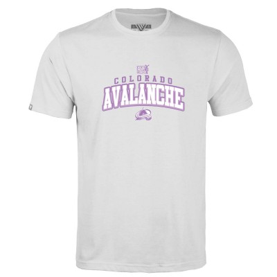 Футболка Colorado Avalanche Levelwear Youth Hockey Fights Cancer Little Richmond - White